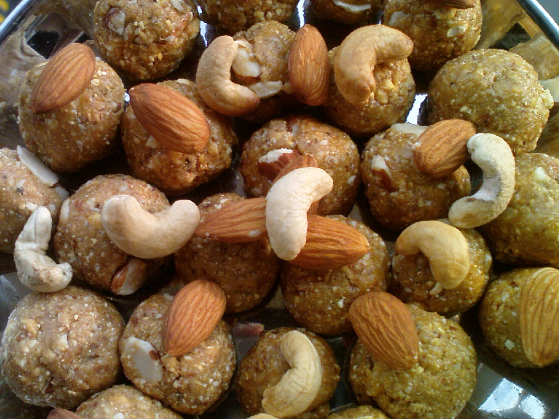 Cashew Badam Sweet balls Cashew Badam Sweet balls picture